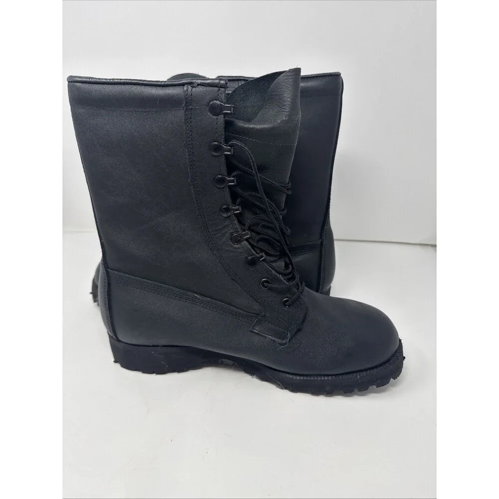 Belleville Mens 9 - 9.5 W/XW Black US Marines Combat Boots Goretex Vibram